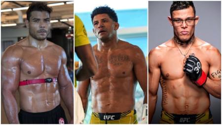 Paulo Borrachinha, Gilbert Durinho e Caio Borralho