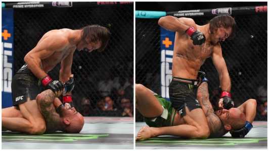 Diego Lopes nocauteou Jean Silva no último sábado (13), no 'Noche UFC'