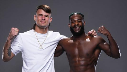 Diego Lopes e Aljamain Sterling posam juntos, mas podem se enfrentar em breve
