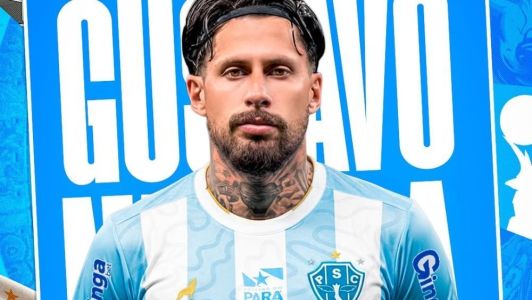Gustavo Nicola foi anunciado como novo jogador do Paysandu