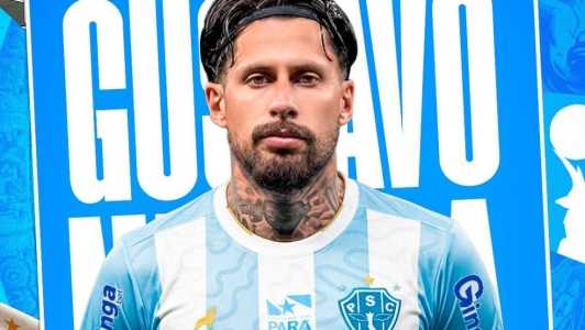 Gustavo Nicola foi anunciado como novo jogador do Paysandu