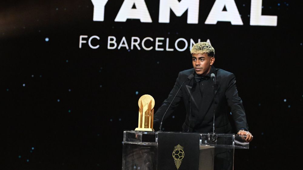 Lamine Yamal manda recado a Dembélé após ser superado pelo francês na Bola de Ouro