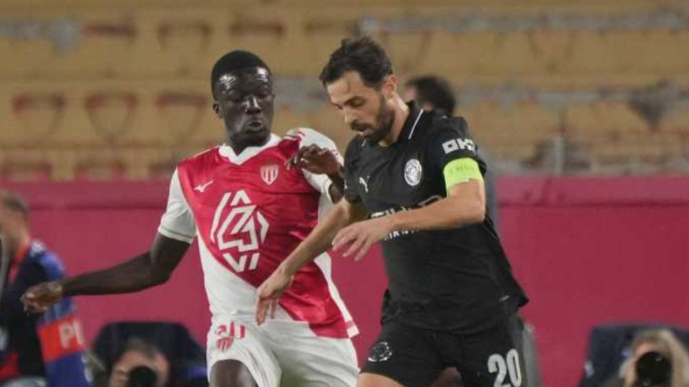 Com gol no fim, Mônaco busca empate com o Manchester City pela Champions League