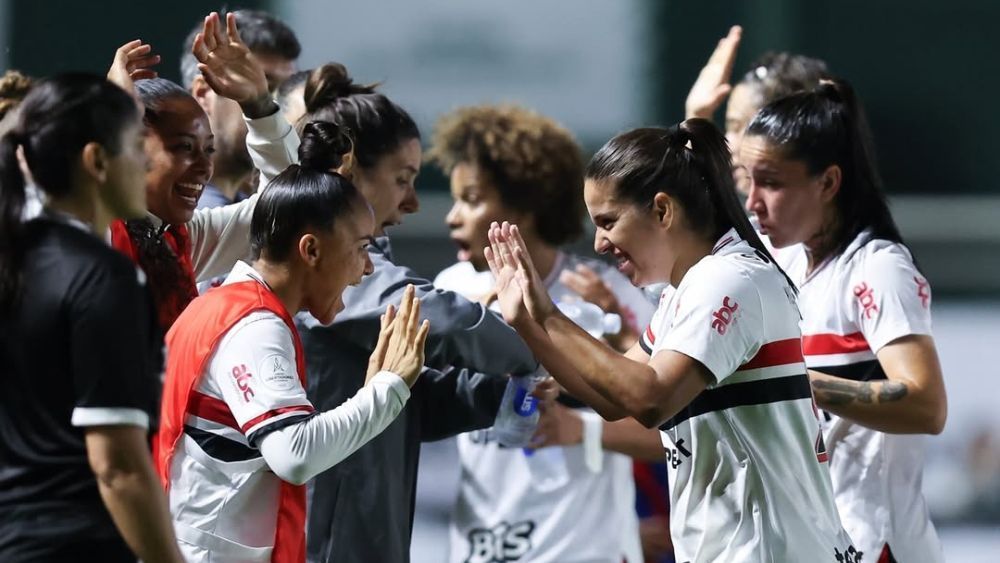 São Paulo domina e vence San Lorenzo em estreia na Libertadores Feminina