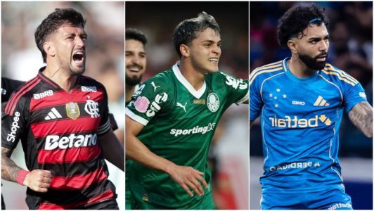 Flamengo, Palmeiras e Cruzeiro estão com grandes desempenhos neste Brasileirão
