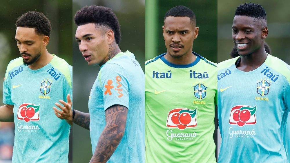 Reencontro de campeões pelo Botafogo é celebrado na Seleção Brasileira: 'Um orgulho'