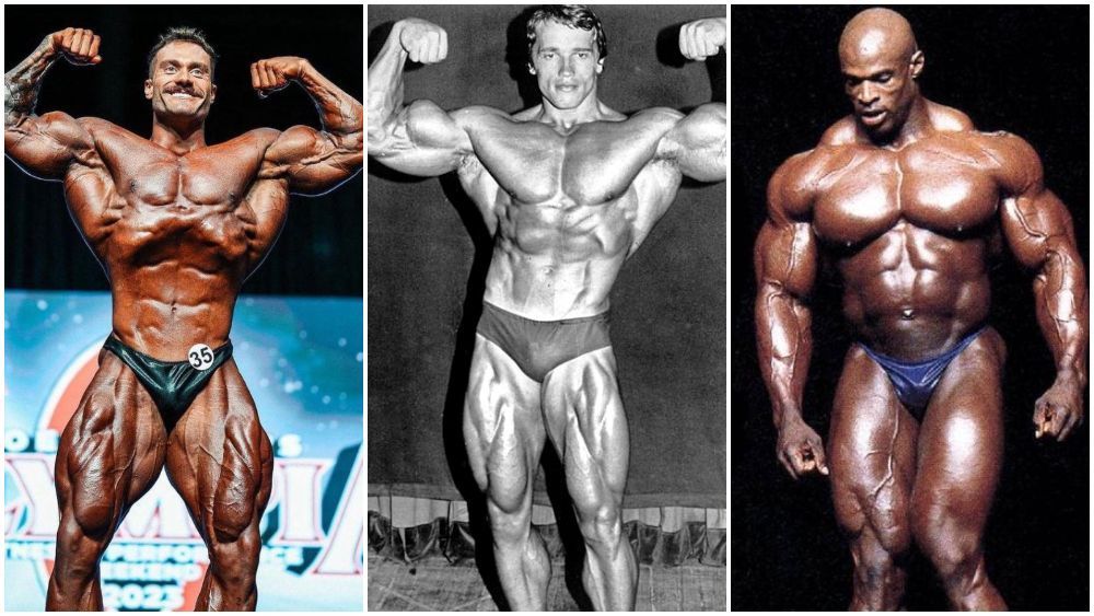 Arnold, CBum e Ronnie Coleman: veja os maiores campeões do Mr. Olympia