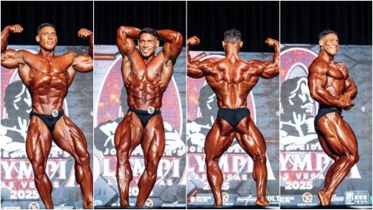 Poses de Ramon Dino no Mr. Olympia 2025