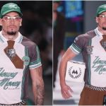 Palmeiras: em recuperação de lesão, Paulinho desfila na São Paulo Fashion Week; veja