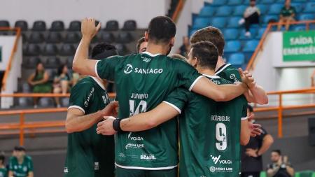 Jogadores do Goiás Vôlei
