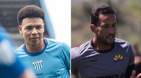 Marquinhos Gabriel, do Avaí, e Rodrigo Fagundes, do Criciúma