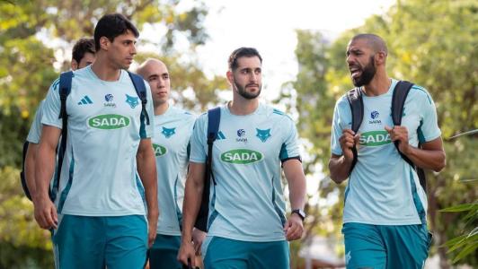 Otávio, Brasília, Alê e Wallace do Sada Cruzeiro