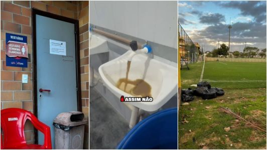 Estrutura do centro de treinamento do time feminino do Flamengo