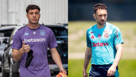 Racing x Flamengo: o volante Nardoni e o zagueiro Léo Ortiz devem estar entre os titulares na semifinal da Libertadores