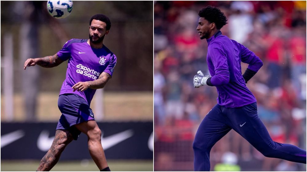 Hugo Souza e Memphis Depay não participam de treino do Corinthians; entenda