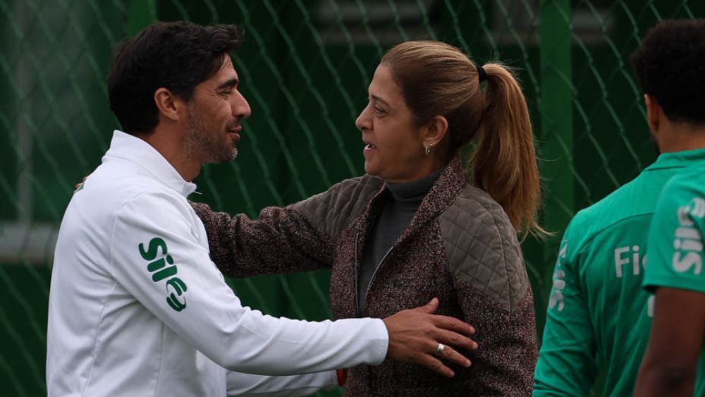 Leila Pereira celebra cinco anos de Abel Ferreira no Palmeiras e manda recado