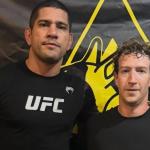 UFC: Poatan treina com Mark Zuckerberg em primeira atividade após recuperar cinturão