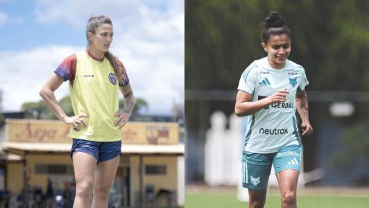 Greyce, do Itabirito, e Giseli, do Cruzeiro