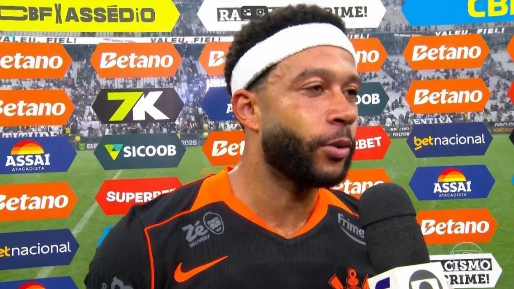 Memphis reage ao fim da seca de gols pelo Corinthians e manda recado