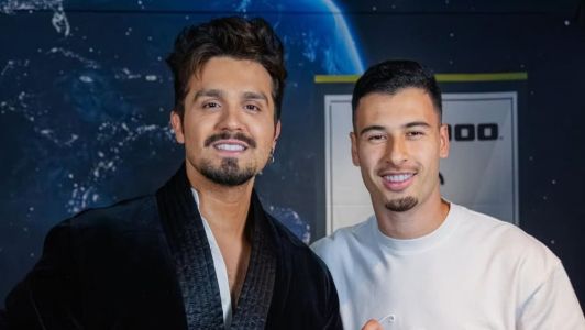 Luan Santana e Gabriel Martinelli
