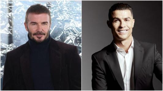 David Beckham e Cristiano Ronaldo