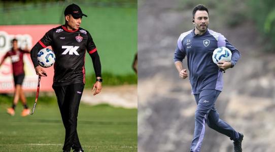 Vitória x Botafogo: Jair Ventura e Davide Ancelotti se enfrentam pelo Brasileirão neste domingo (9)