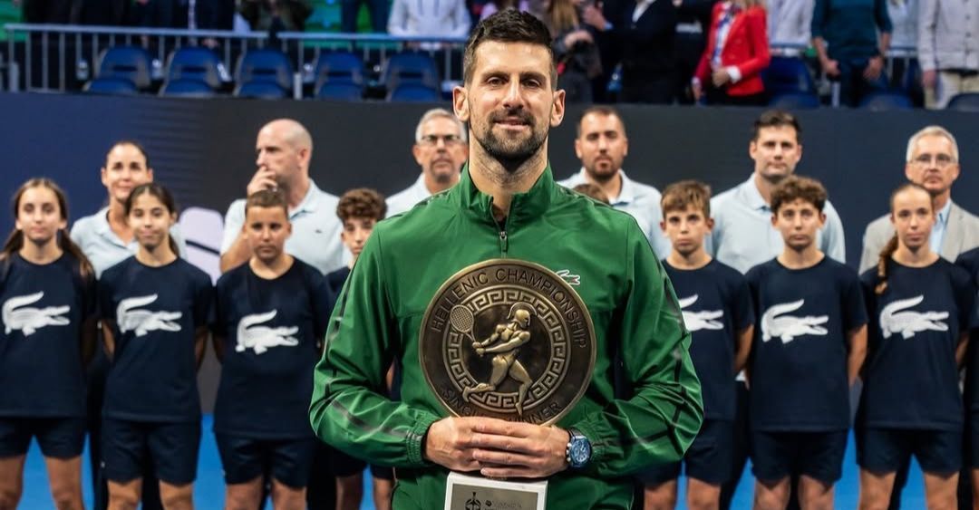 Djokovic vence ATP ‘em casa’, frustra e beneficia Musetti às vésperas do ATP Finals