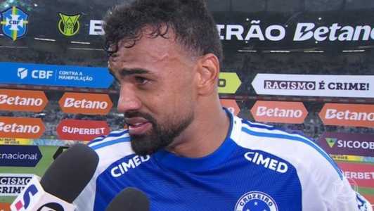 Fabrício Bruno fala após o empate entre Cruzeiro e Fluminense neste domingo (9)