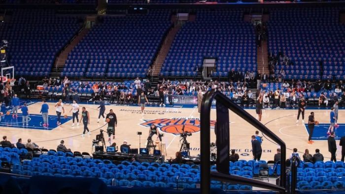 Madison Square Garden, casa dos Knicks, em Nova York