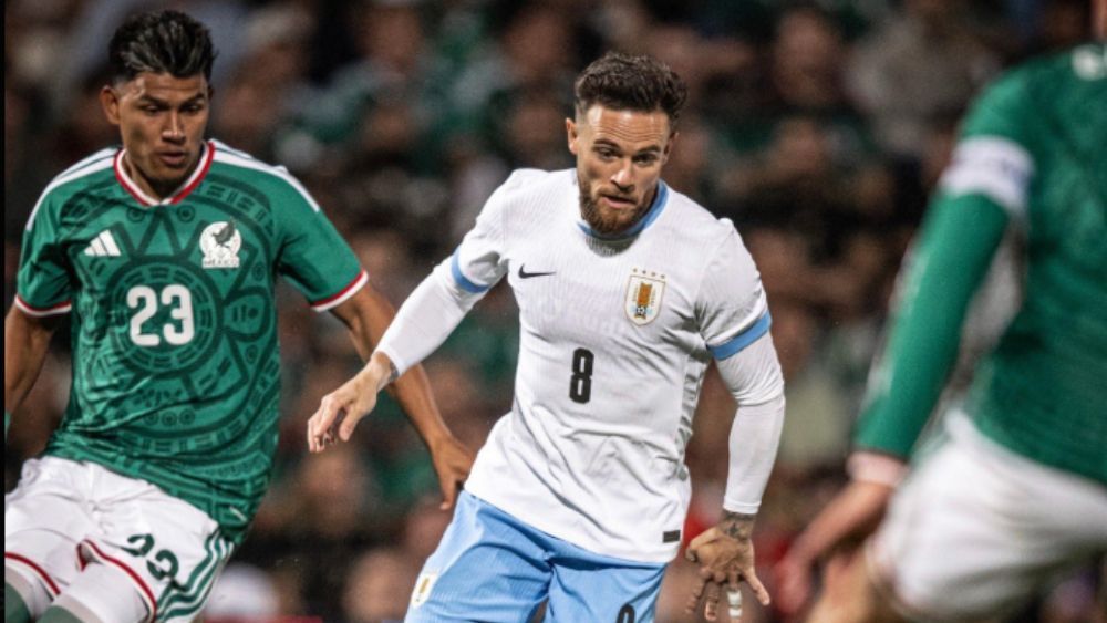 Em jogo morno, México e Uruguai ficam no empate em amistoso preparatório para a Copa