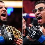 Campeão do UFC se diz impressionado com brasileiro: 'Fuma o dia inteiro e vence'