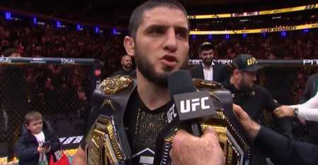 Islam Makhachev, campeão dos meio-médios do UFC