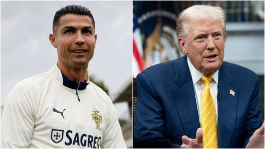 Cristiano Ronaldo e Donald Trump
