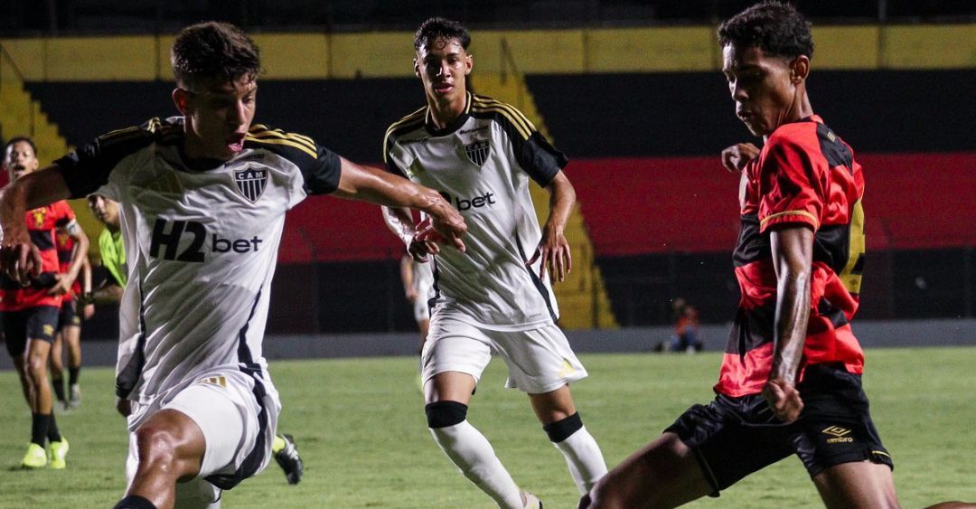 Com gol de joia, Atlético vence Sport e avança às semis da Copa do Brasil Sub-20