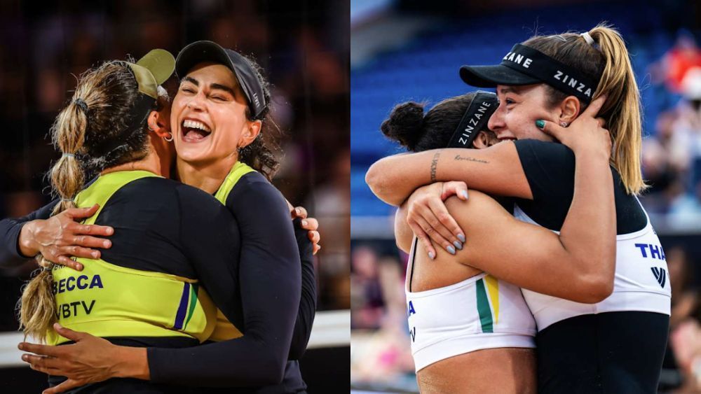 Brasileiras brilham, e Mundial de Vôlei de Praia Feminino pode ter final verde e amarela