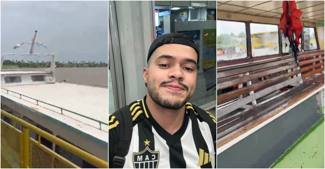 Epopeia pela ‘Sula’: torcedor do Atlético pega balsa para acompanhar final contra o Lanús