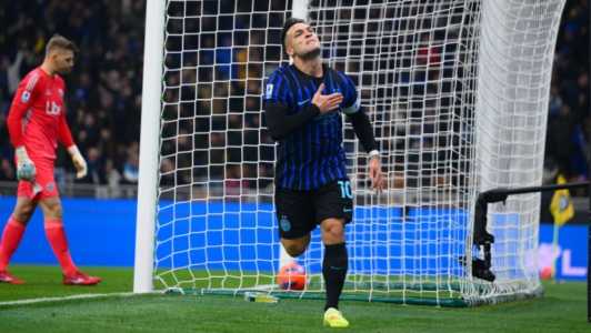 Lautaro Martínez marcou o primeiro gol da goleada da Inter sobre o Como