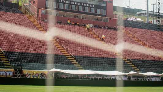 Barradão se prepara para receber Vitória x São Paulo pela última rodada do Brasileirão