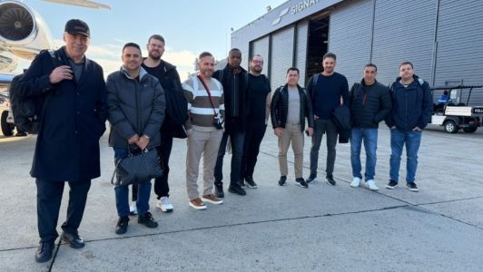 Comitiva da CBF a caminho de Nova York para dar início às visitações