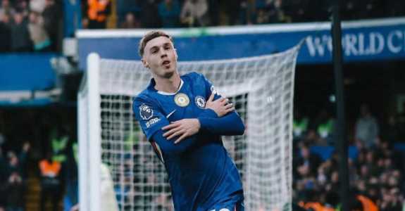 Cole Palmer marcou para o Chelsea contra o Everton