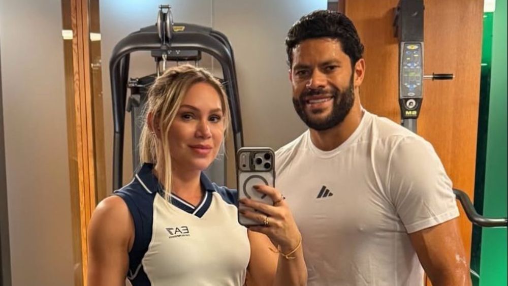 Hulk, do Atlético, treina forte na Europa durante período de férias