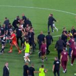 Fluminense x Vasco tem confusão entre jogadores após o final do jogo