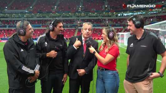 Luiz Eduardo Baptista, o Bap. em participação na "FlamengoTV"