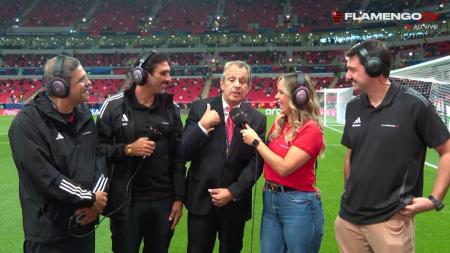 Luiz Eduardo Baptista, o Bap. em participação na "FlamengoTV"