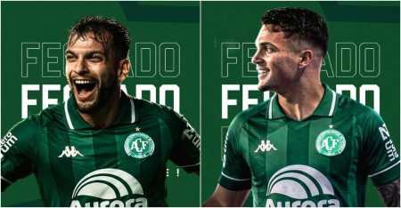 Rafael Thyere e João Victor são os novos jogadores da Chapecoense