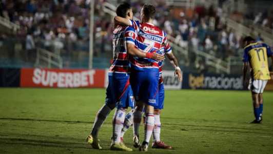 Tomás Pocchetino brilhou com dois gols para o Fortaleza diante do Quixadá