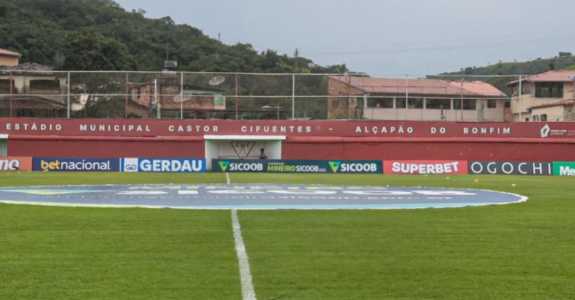Estádio Municipal Castor Cifuentes, em Nova Lima, recebe o jogo deste domingo (18)