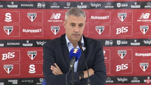 Hernán Crespo em entrevista coletiva após Palmeiras 3 x 1 São Paulo