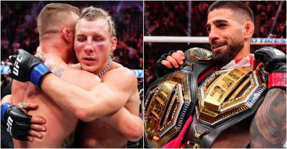 Paddy Pimblett perdeu para Justin Gaethje, e ainda foi alvo de deboche de Ilia Topuria
