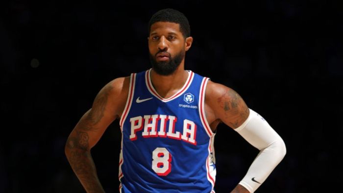 Paul George, ala do Philadelphia 76ers